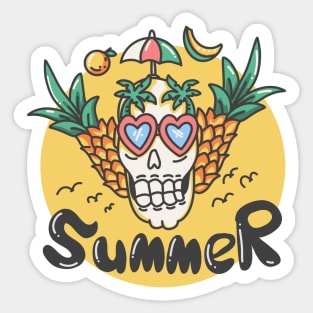 Summer Time Sticker